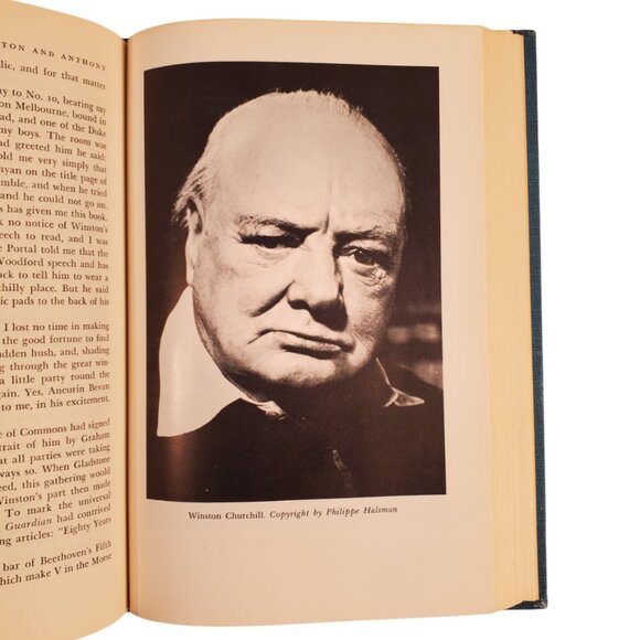 VTG Book "Churchill Taken From the Diaries of Lord Moran" 1st American Ed. 1966 - Picture 7 of 12